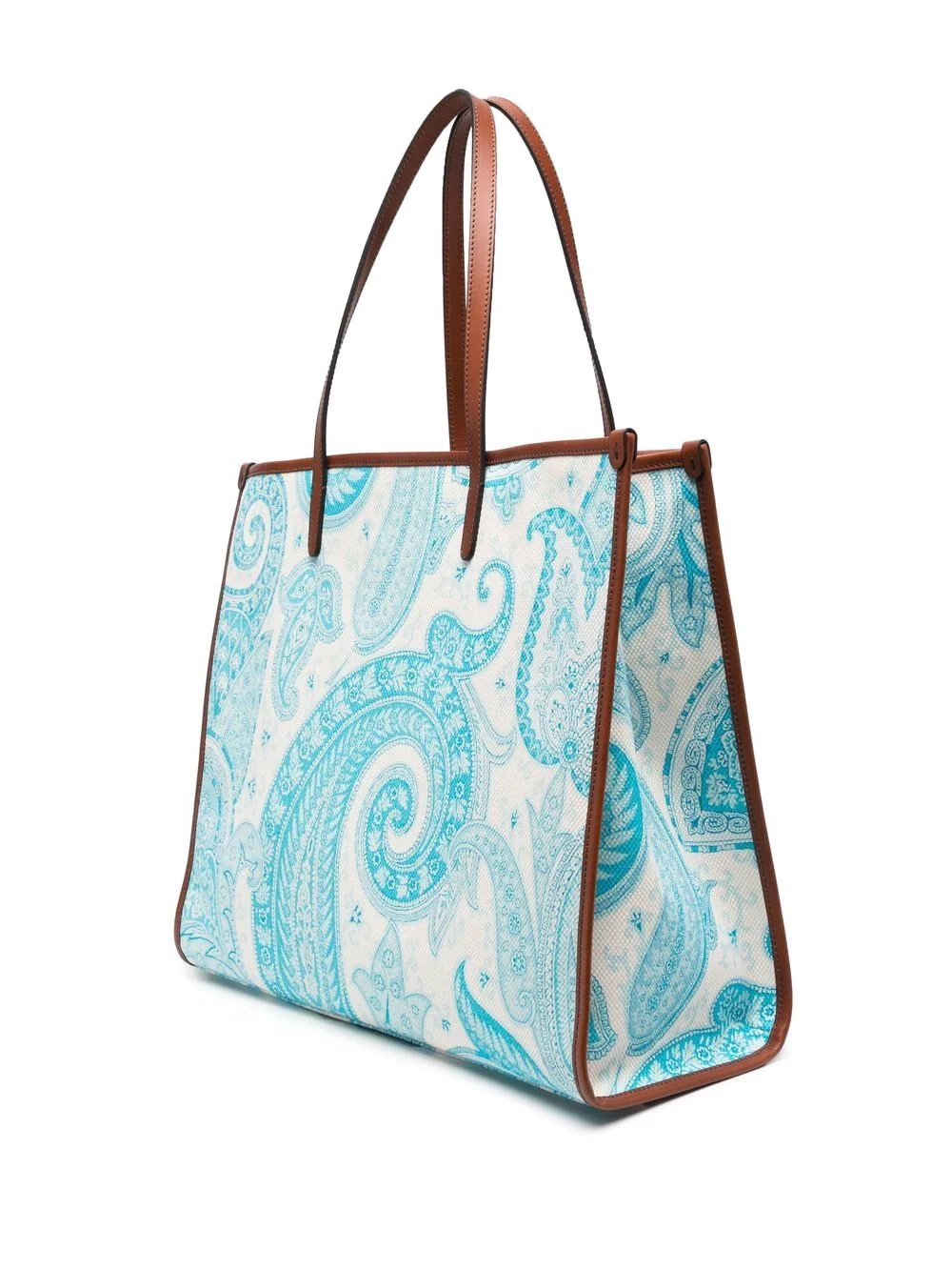 paisley-print tote bag - 3