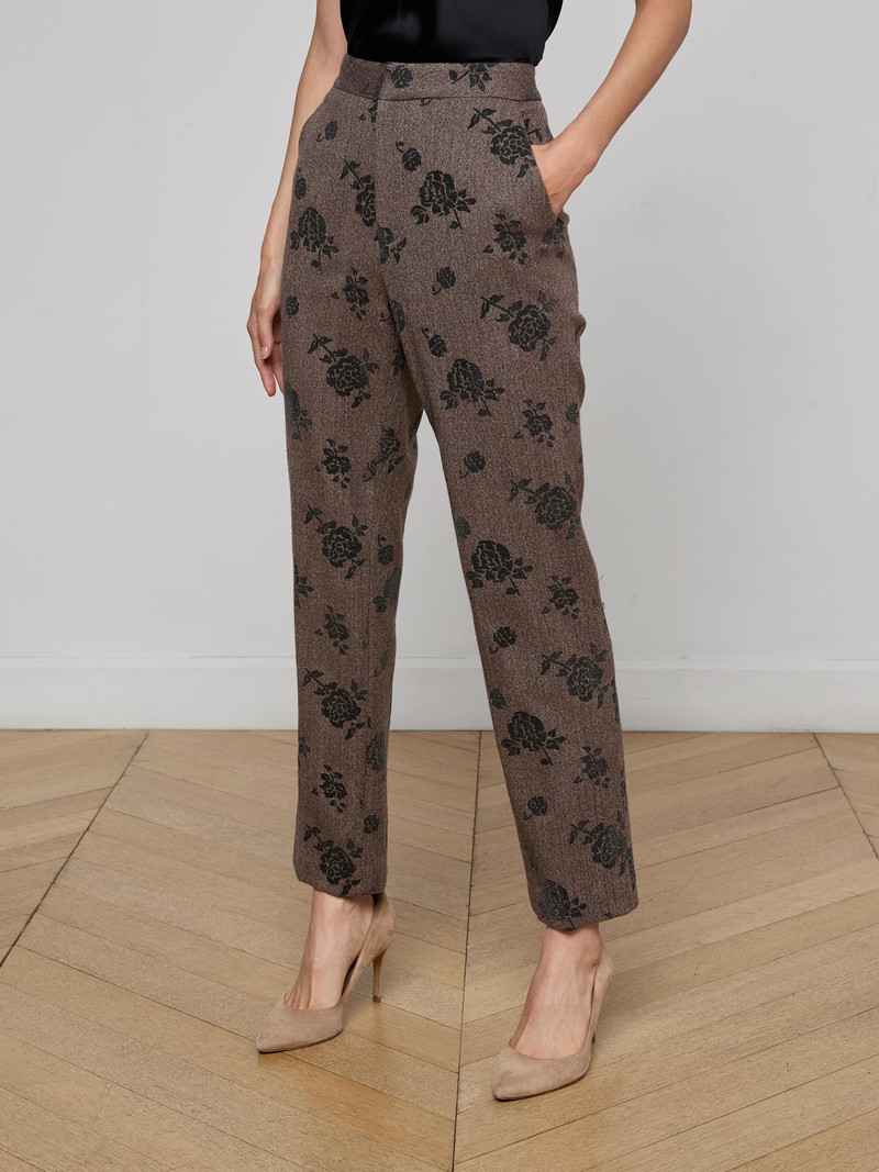 Rebel Flocked Trouser 4