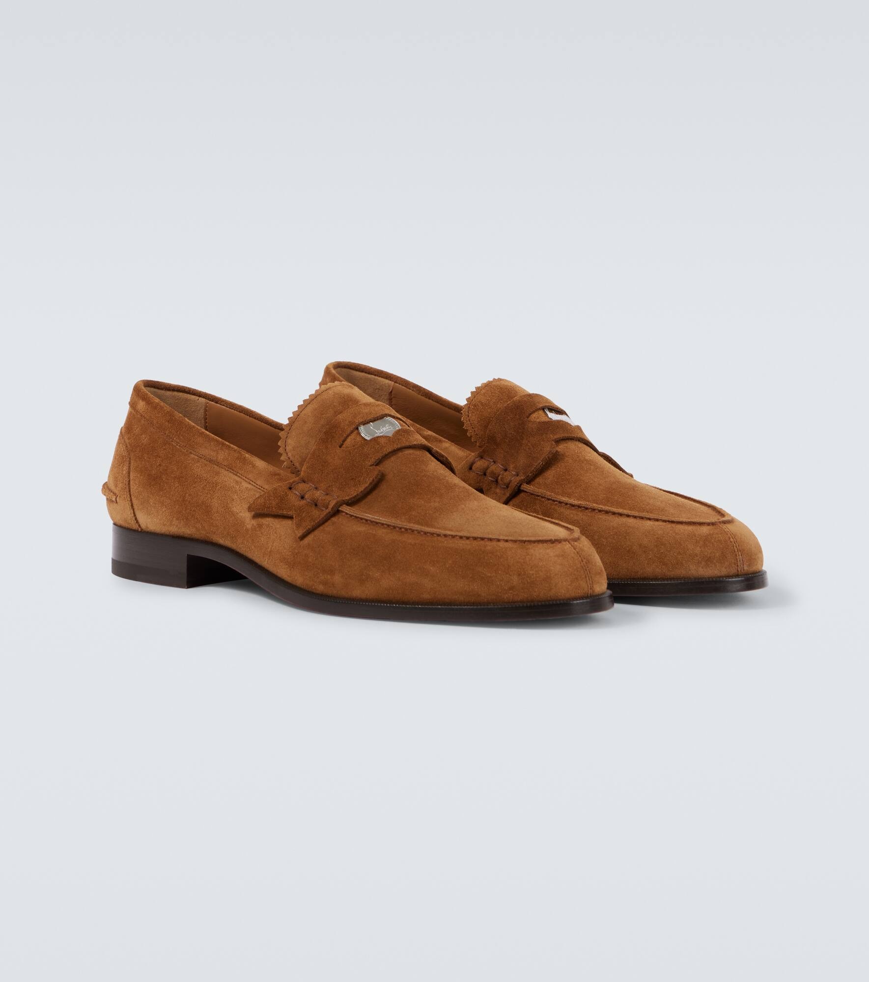 Penny leather penny loafers - 5