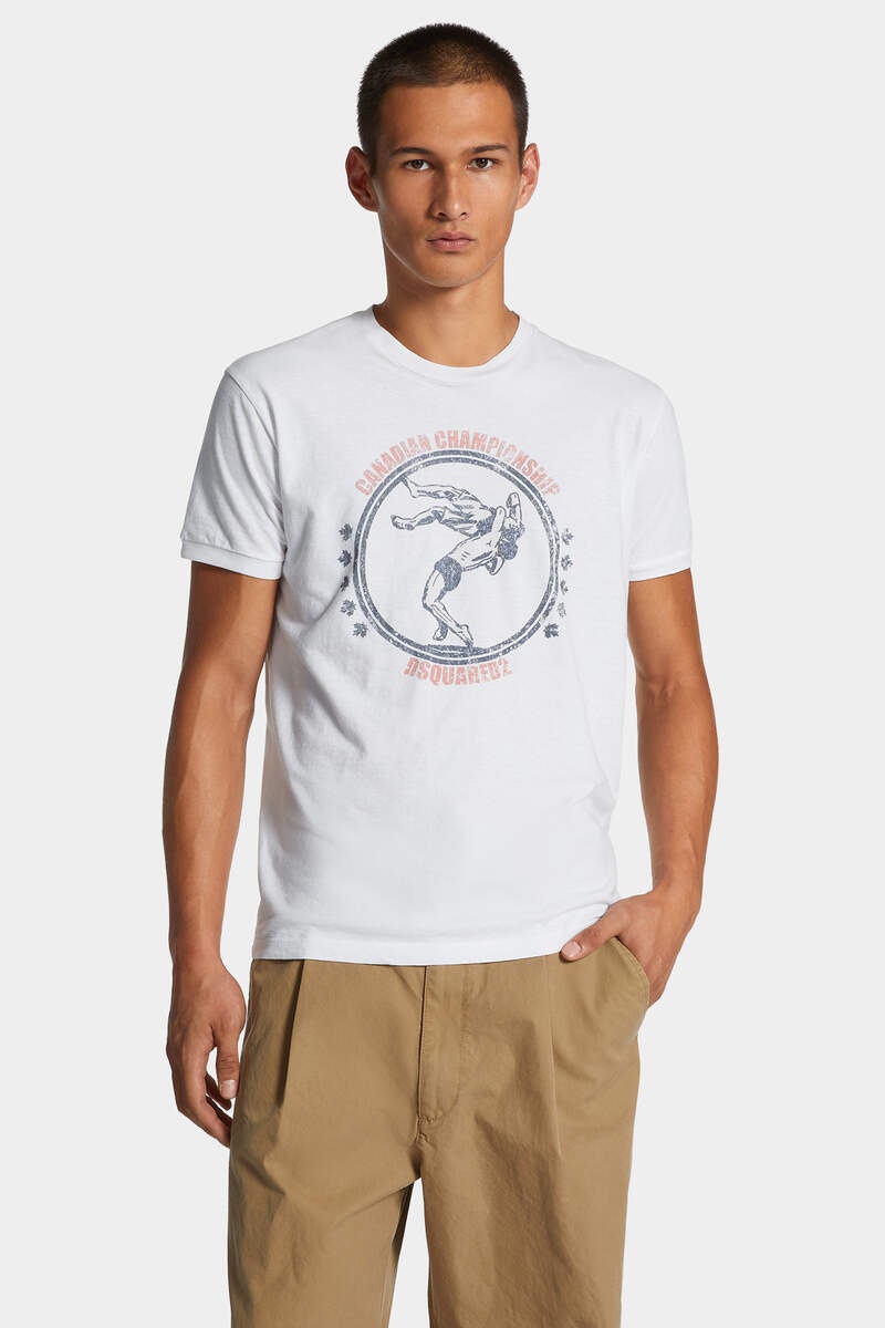 DYED VERY VERY DAN FIT WRESTLING T-SHIRT - 3