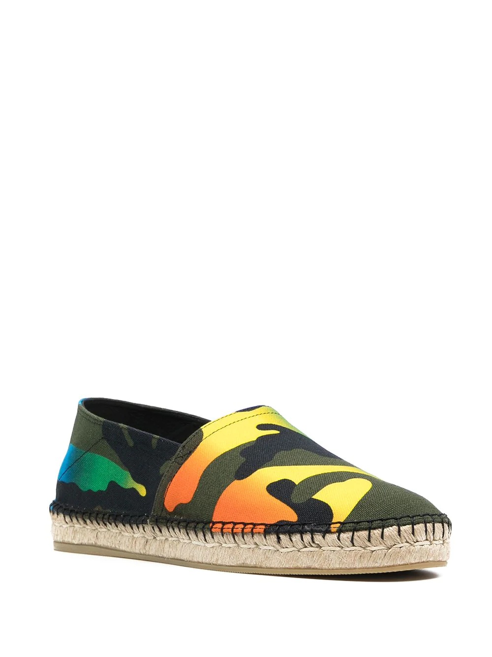 camouflage-print espadrilles - 2