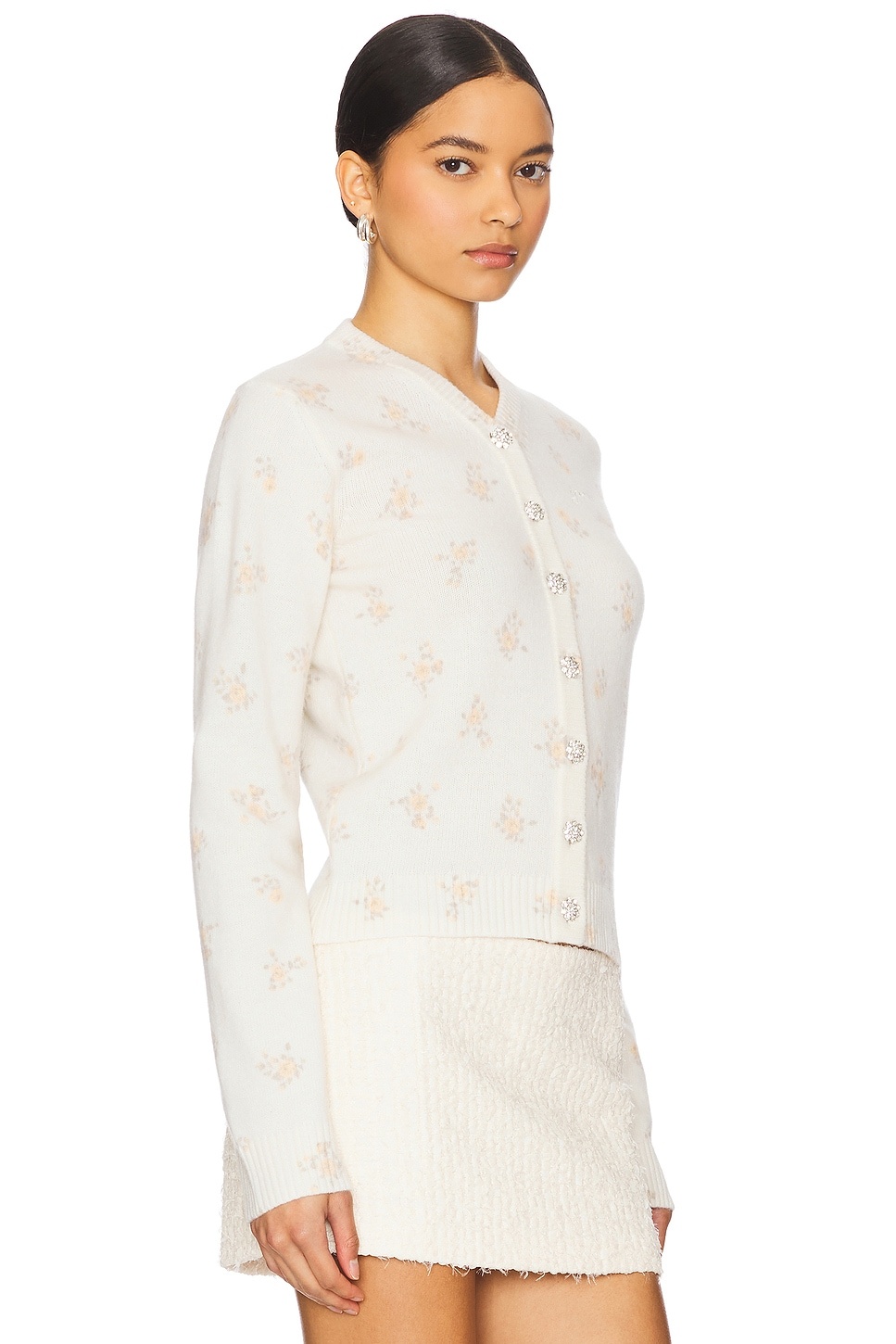 Printed Merino Cardigan - 2