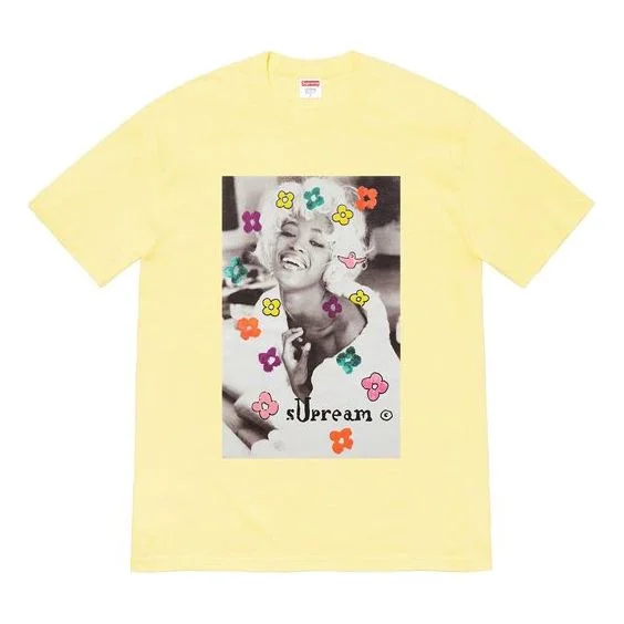 Supreme SS20 Week 1 Naomi Tee Character Printing Short Sleeve Unisex Yellow SUP-SS20-303 - 1