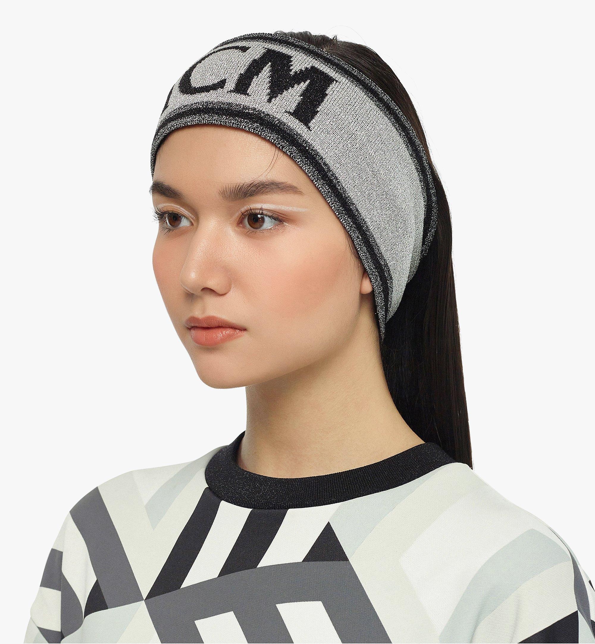 Après-Ski Intarsia Knit Logo Headband - 4