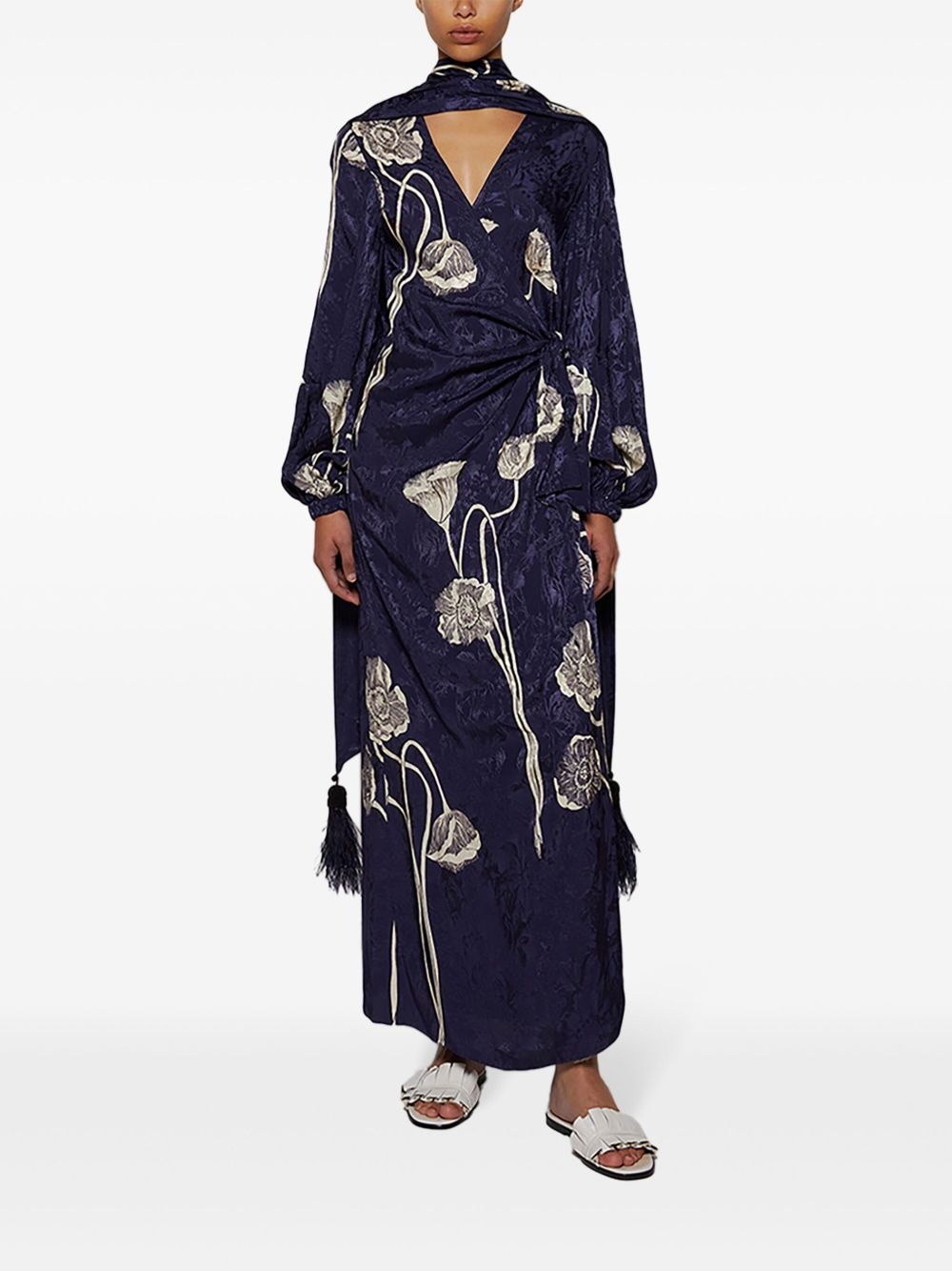 Spiritual Connections wrap dress - 2