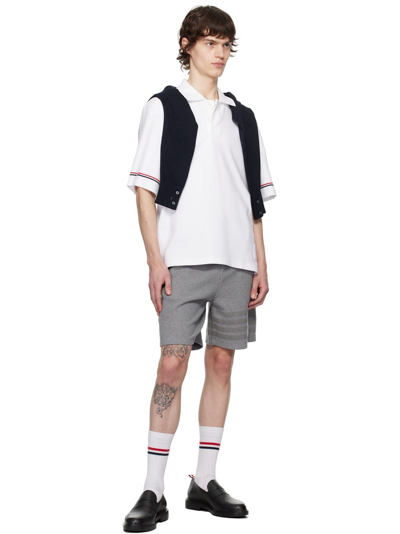 Thom Browne White Rugby Polo outlook