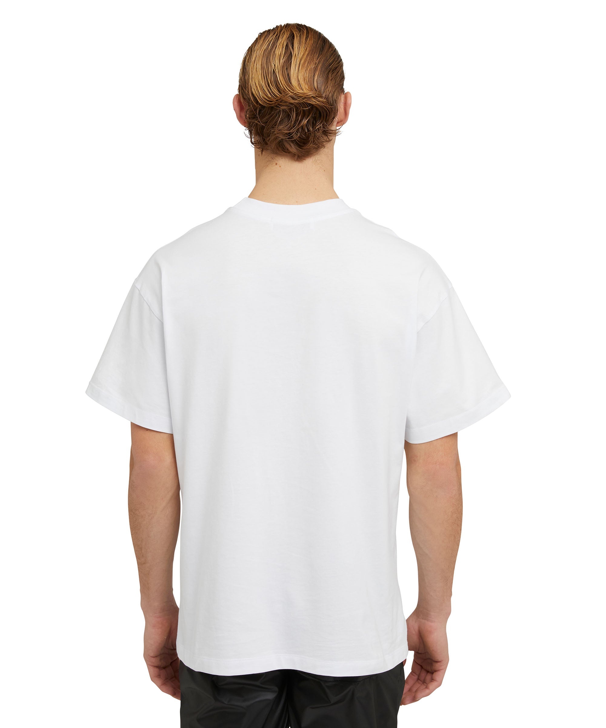 Crewneck t-shirt with seasonal statement - 3