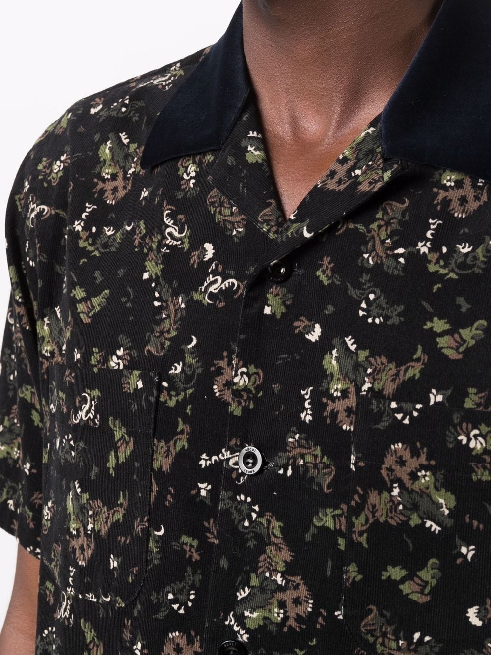 floral-print short-sleeve shirt - 5