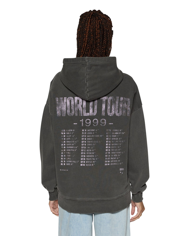 Ksubi WORLD TOUR OH G HOODIE CHARCOAL outlook