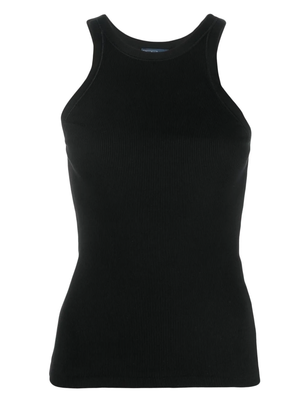 ribbed cotton tank top - 1