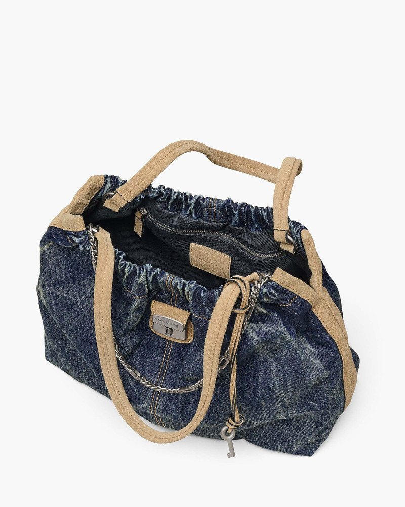 THE DENIM SUEDE CRISTINA TOTE 6