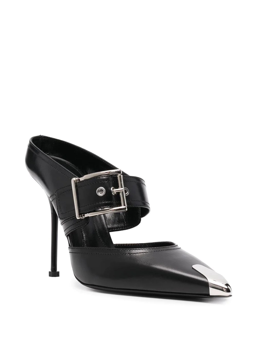 metallic-toe cap pumps - 2