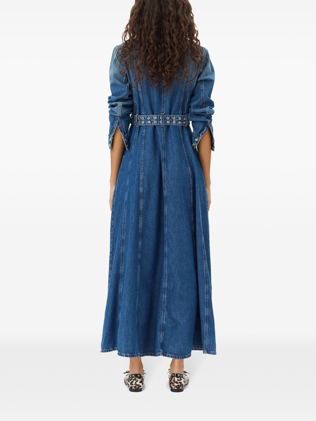 【送料&関税込】Ganni Light Denim Maxi Dress GANNI Light Denim Maxi Dress | club21 | REVERSIBLE