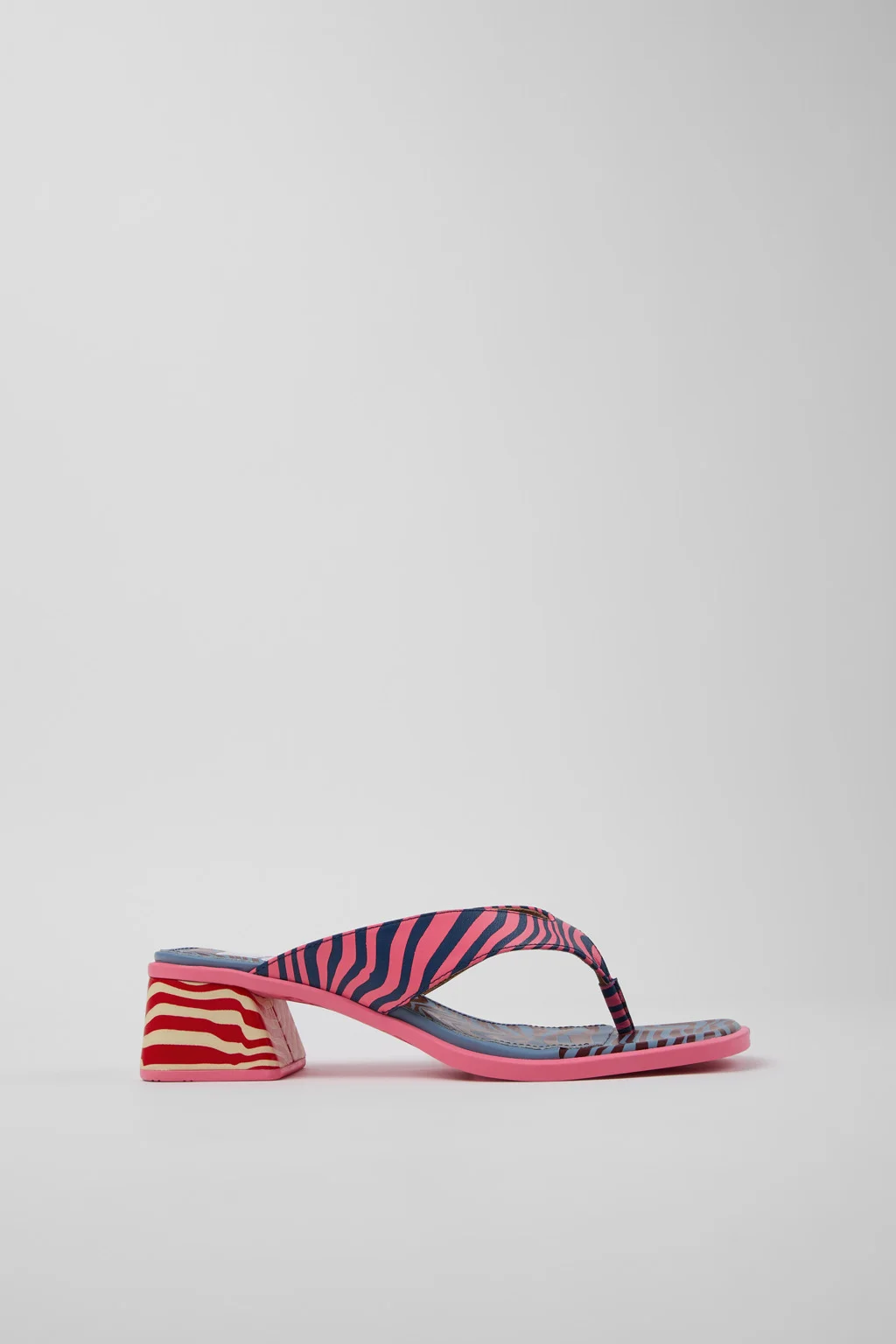 Multicolor Leather Sandals for Women. - 1