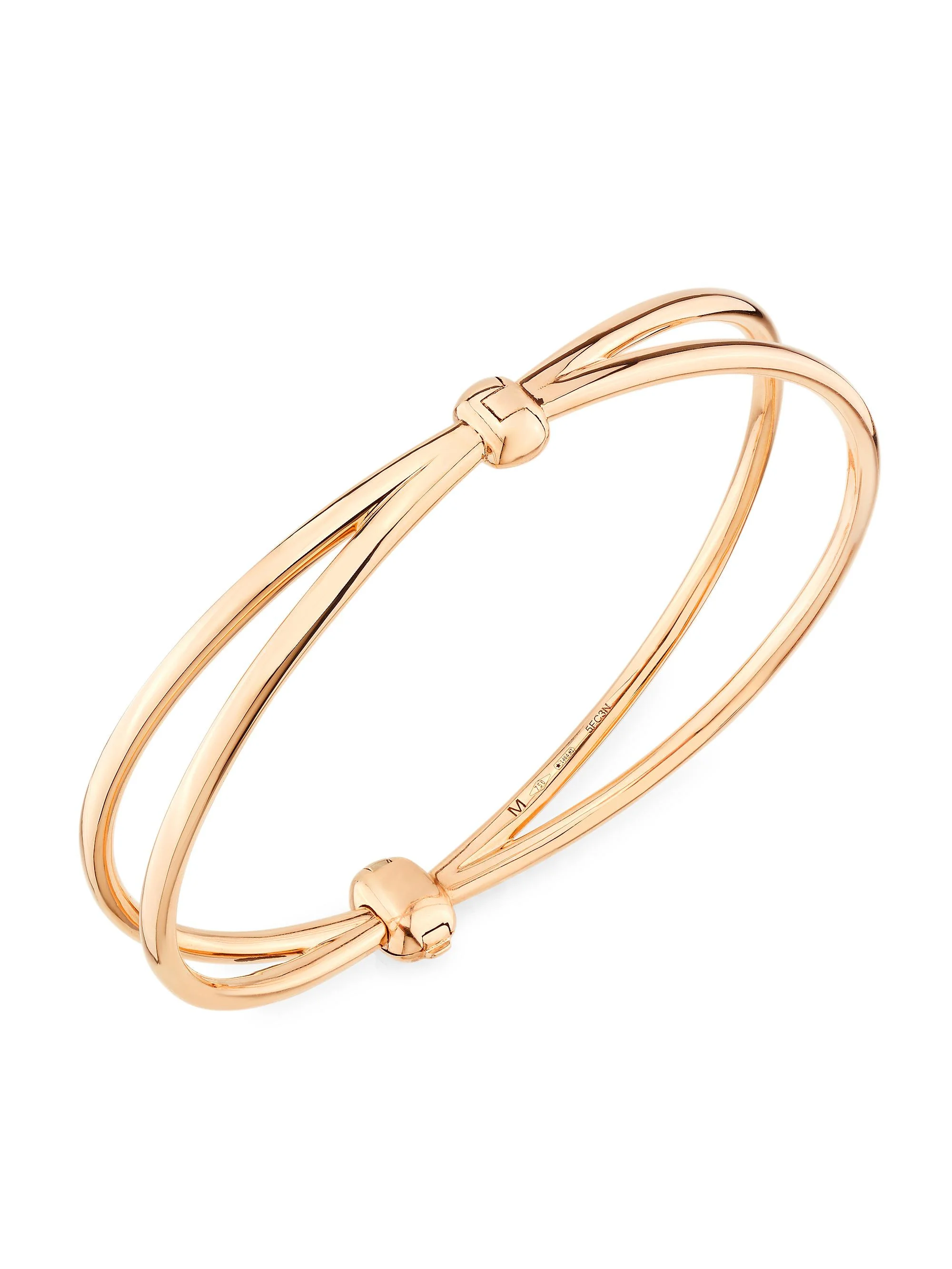 Women's Together 18K Rose Gold Bangle - Rose Gold - 1