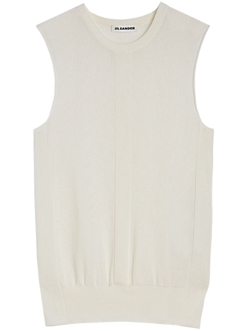 knitted vest - 1