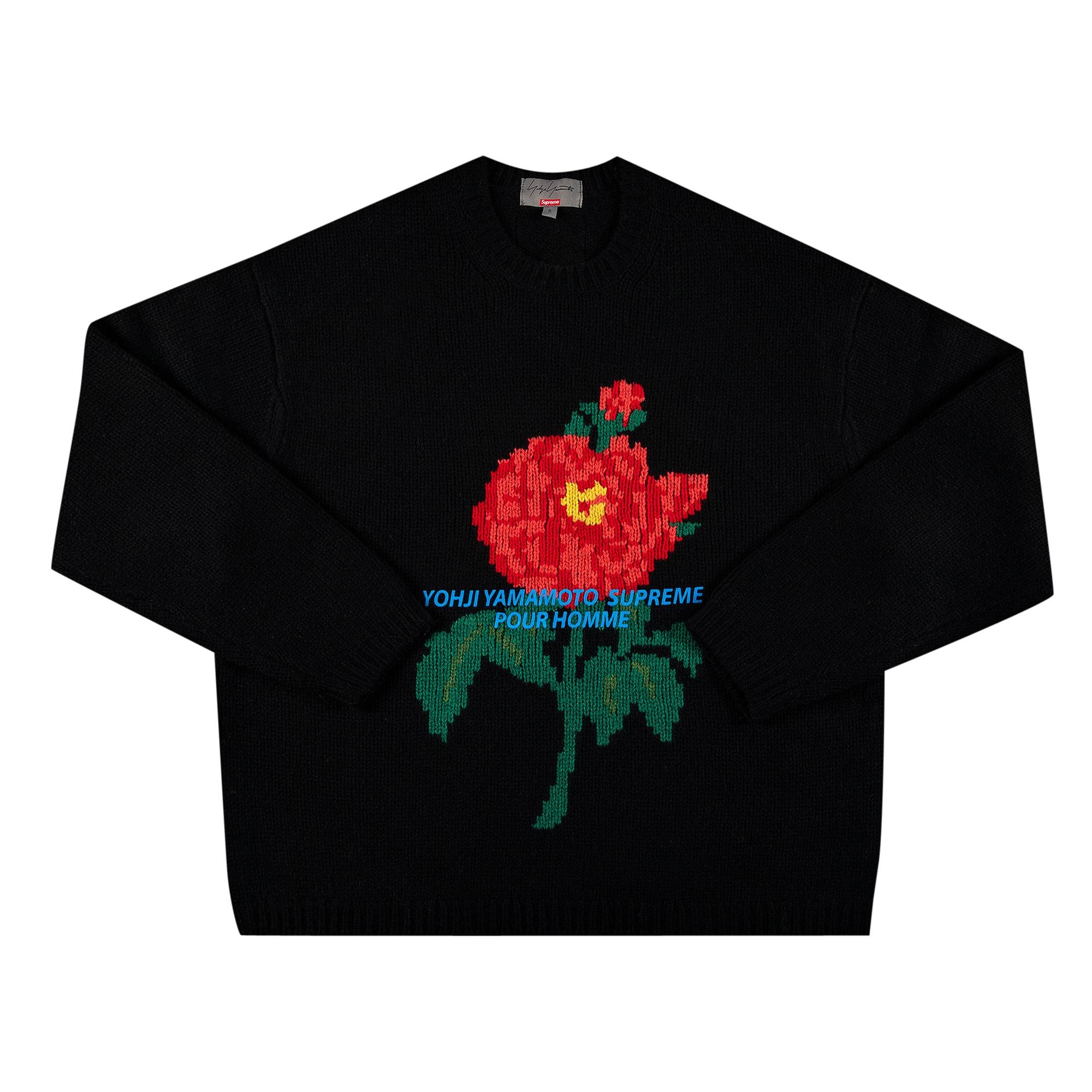 Supreme Supreme x Yohji Yamamoto Sweater 'Black' | REVERSIBLE