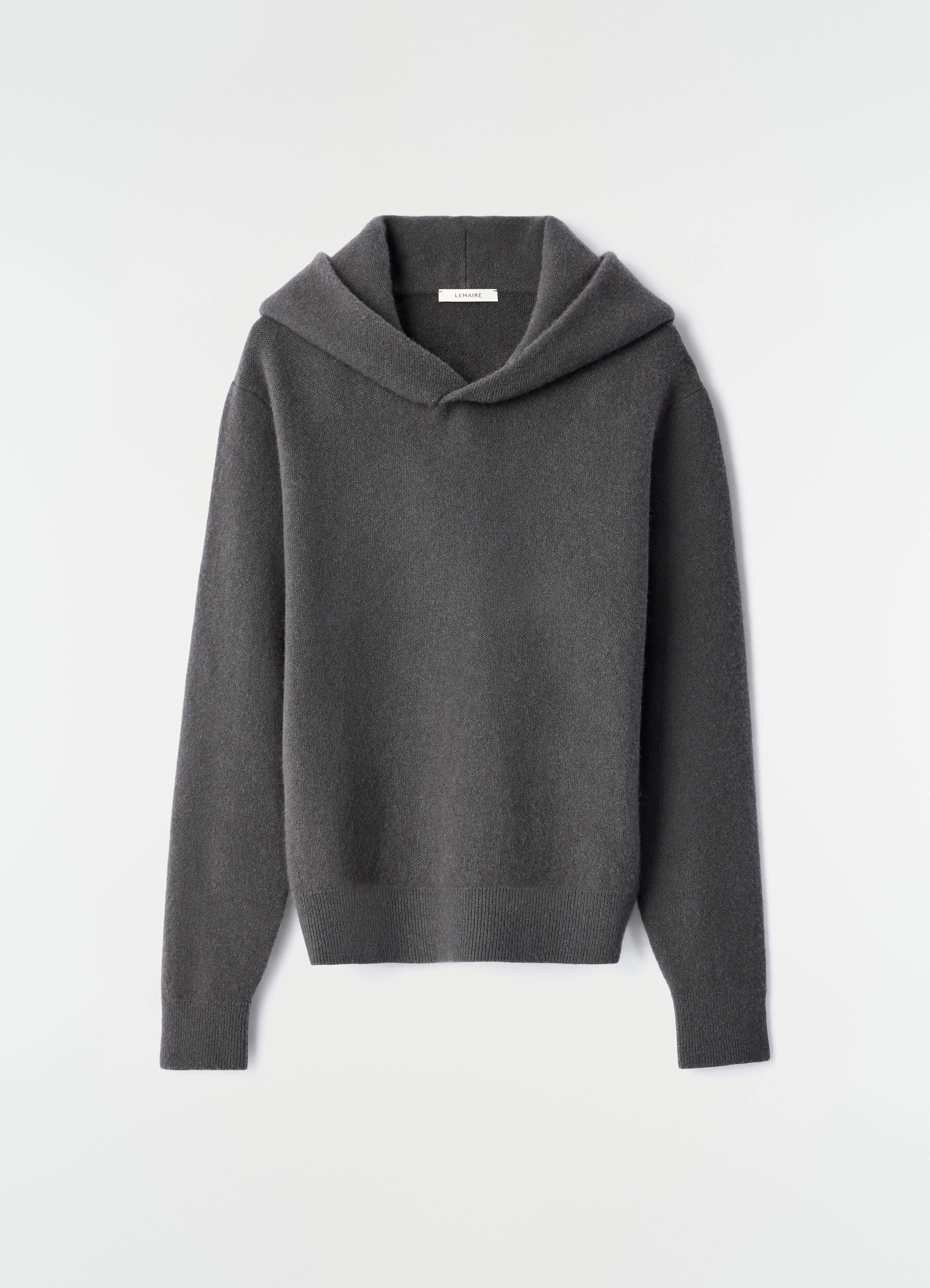 HOODED SWEATER IN CASHMERE - 1