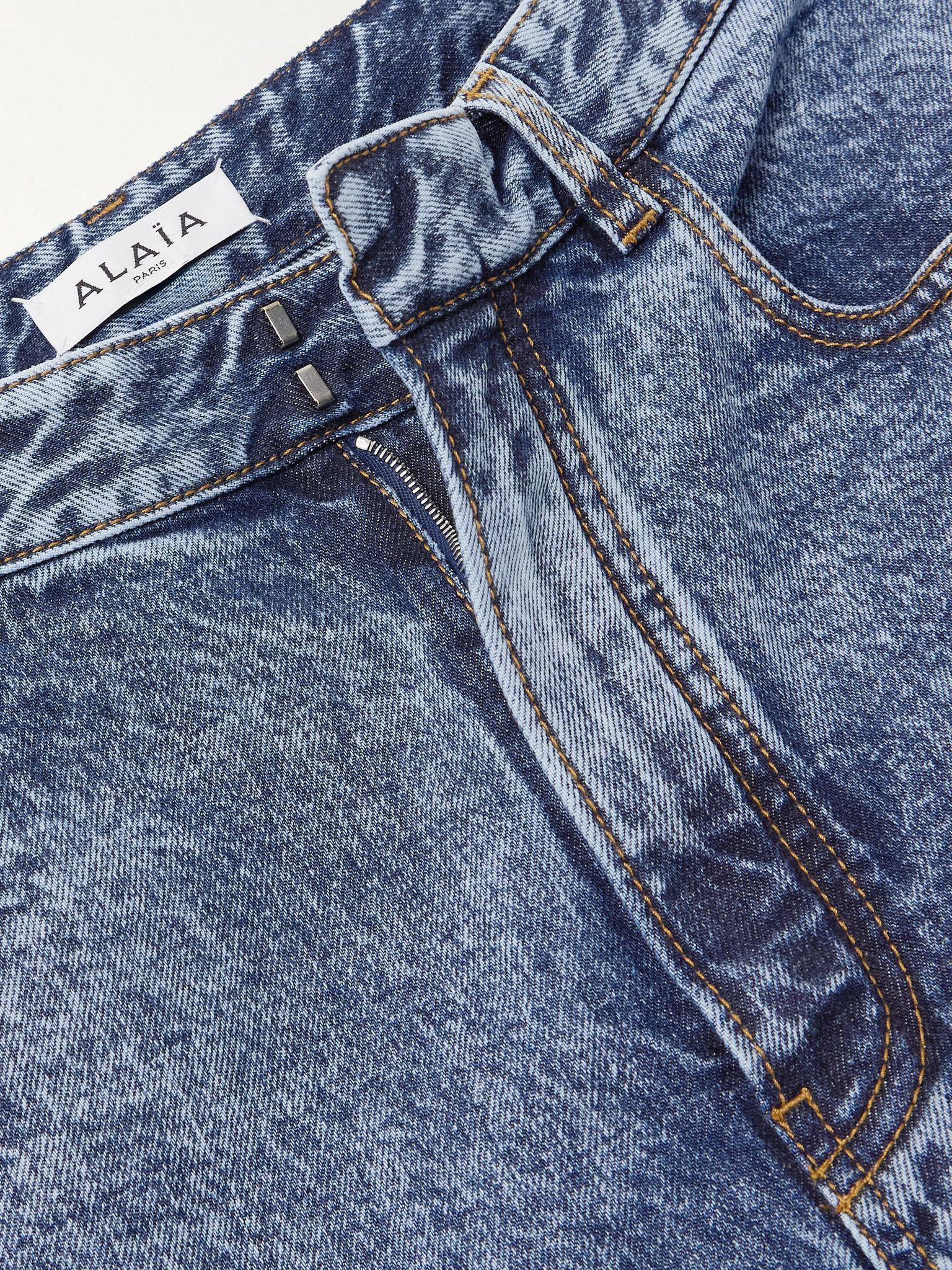 Paneled jeans Blue - 5