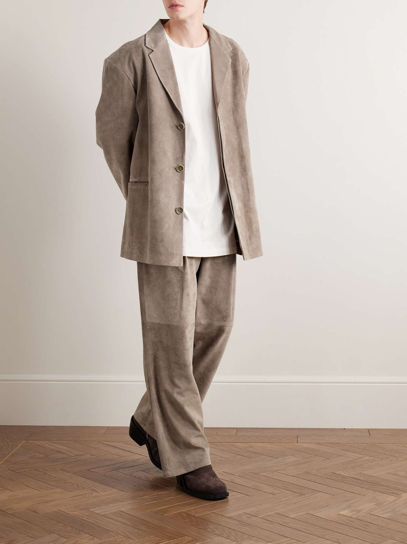 entire studios Oversized Suede Blazer outlook