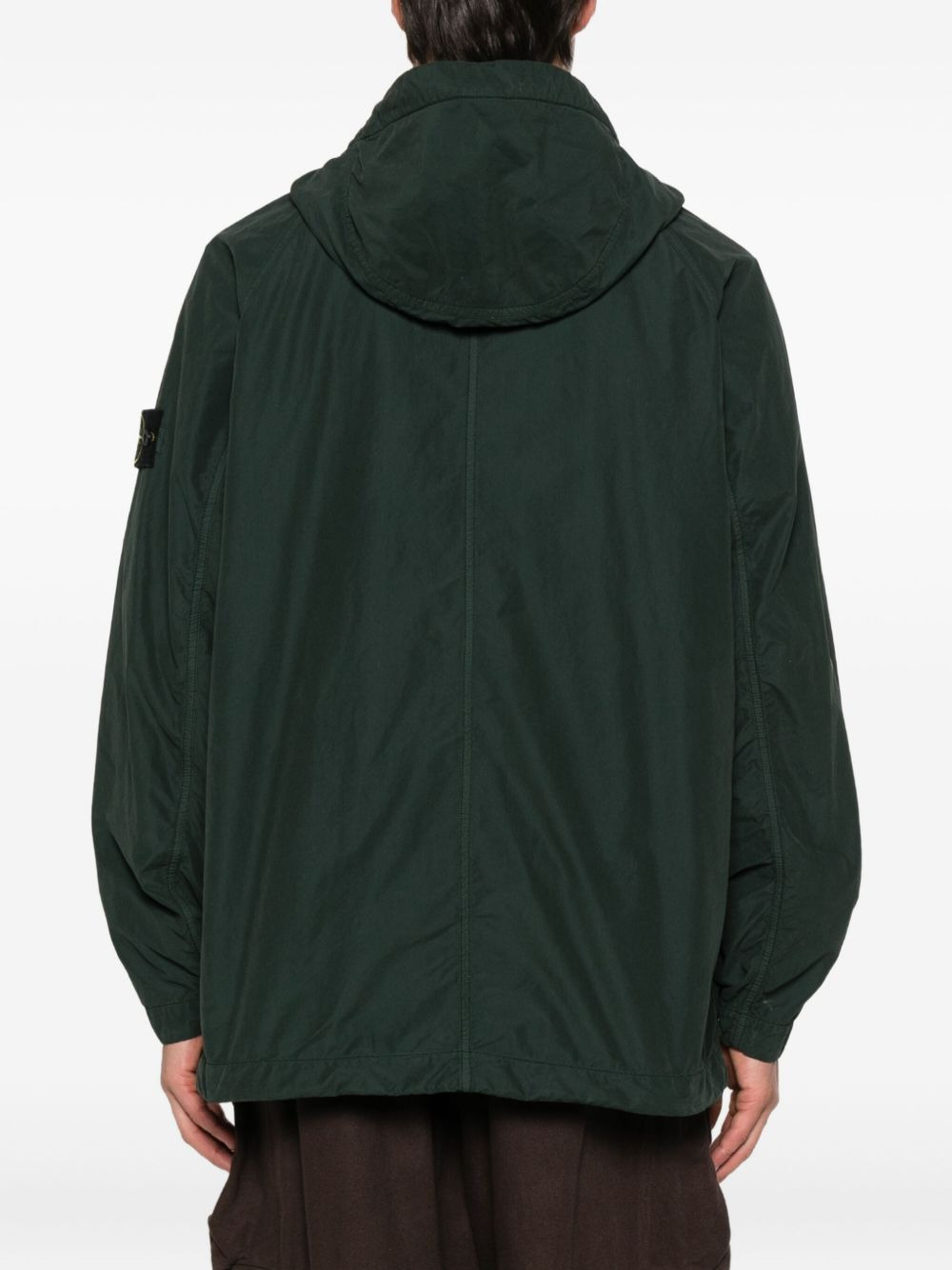 zip-fastening hooded jacket - 4