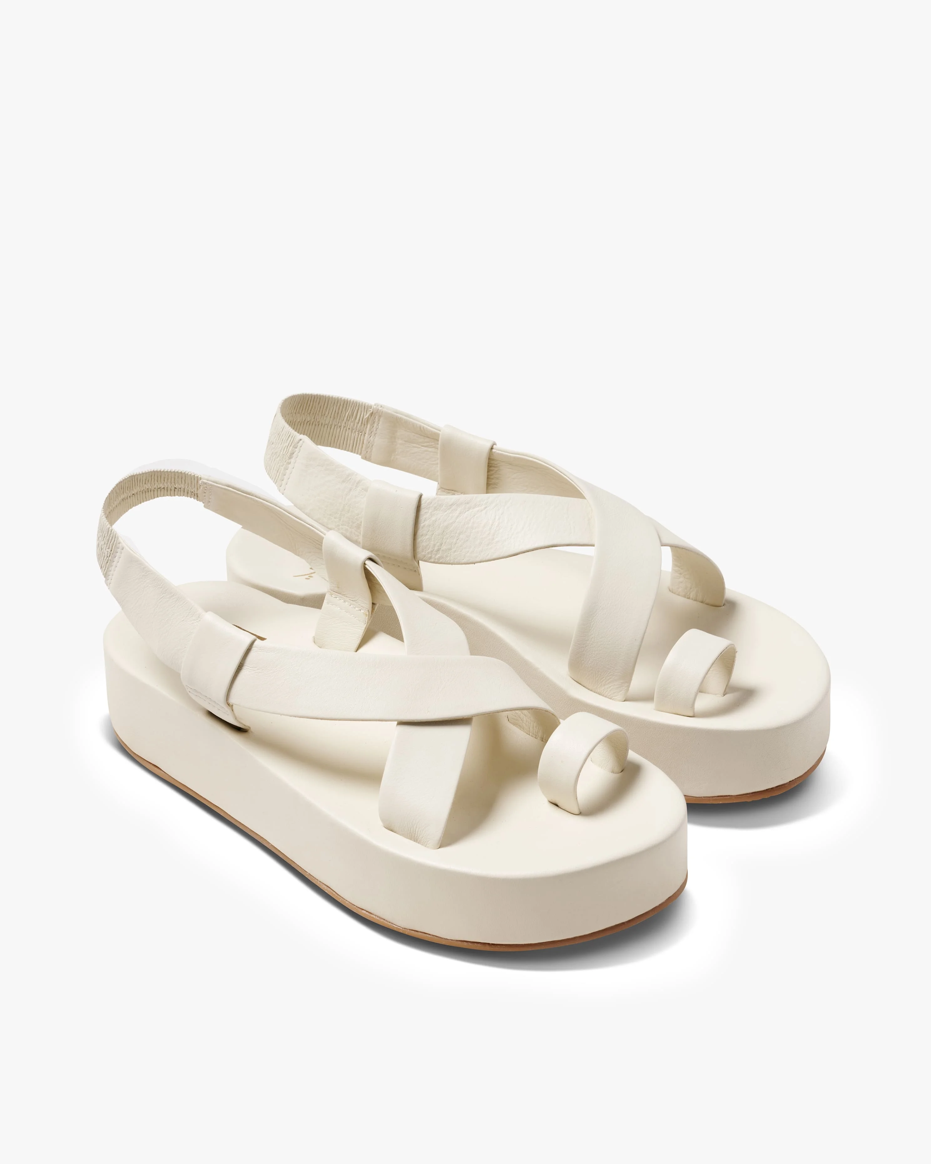 Caracara Leather Platform Sandal - 1