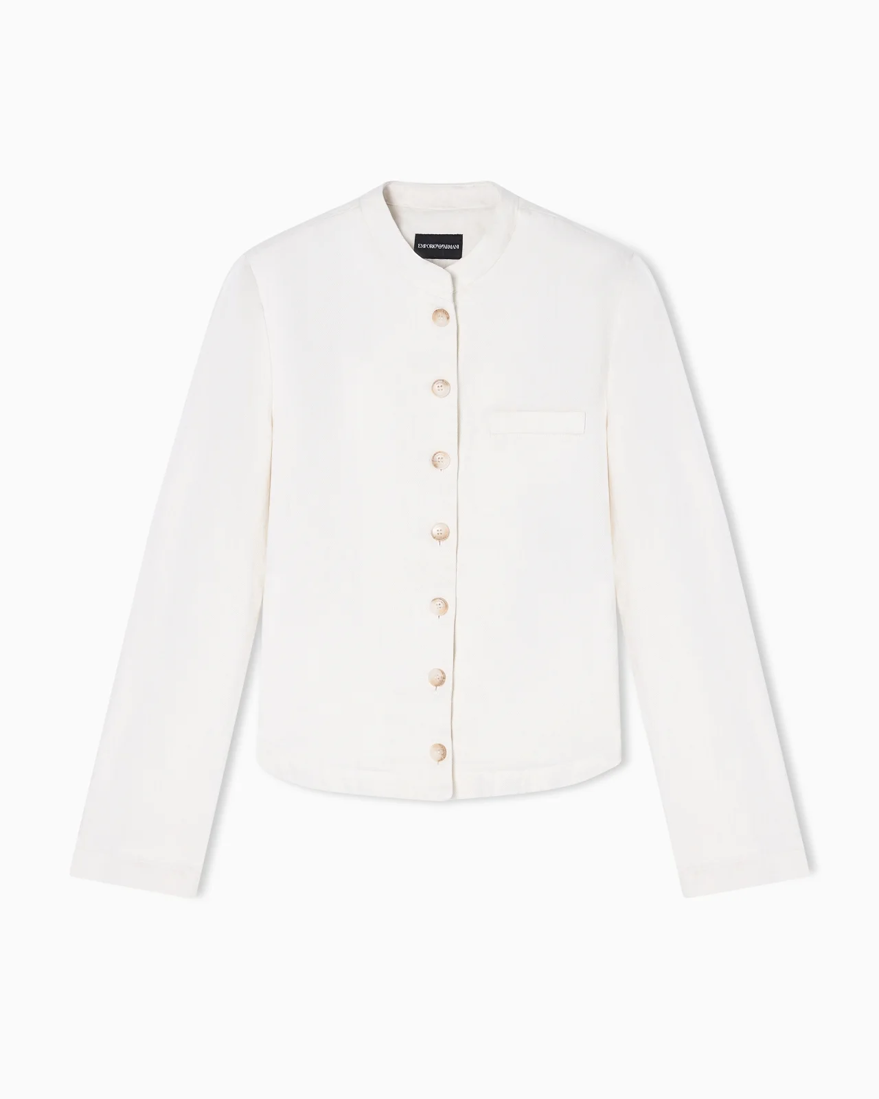 ASV GARMENT-DYED LYOCELL AND LINEN JACKET - 1