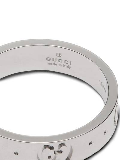 GUCCI Icon Interlocking G band ring outlook