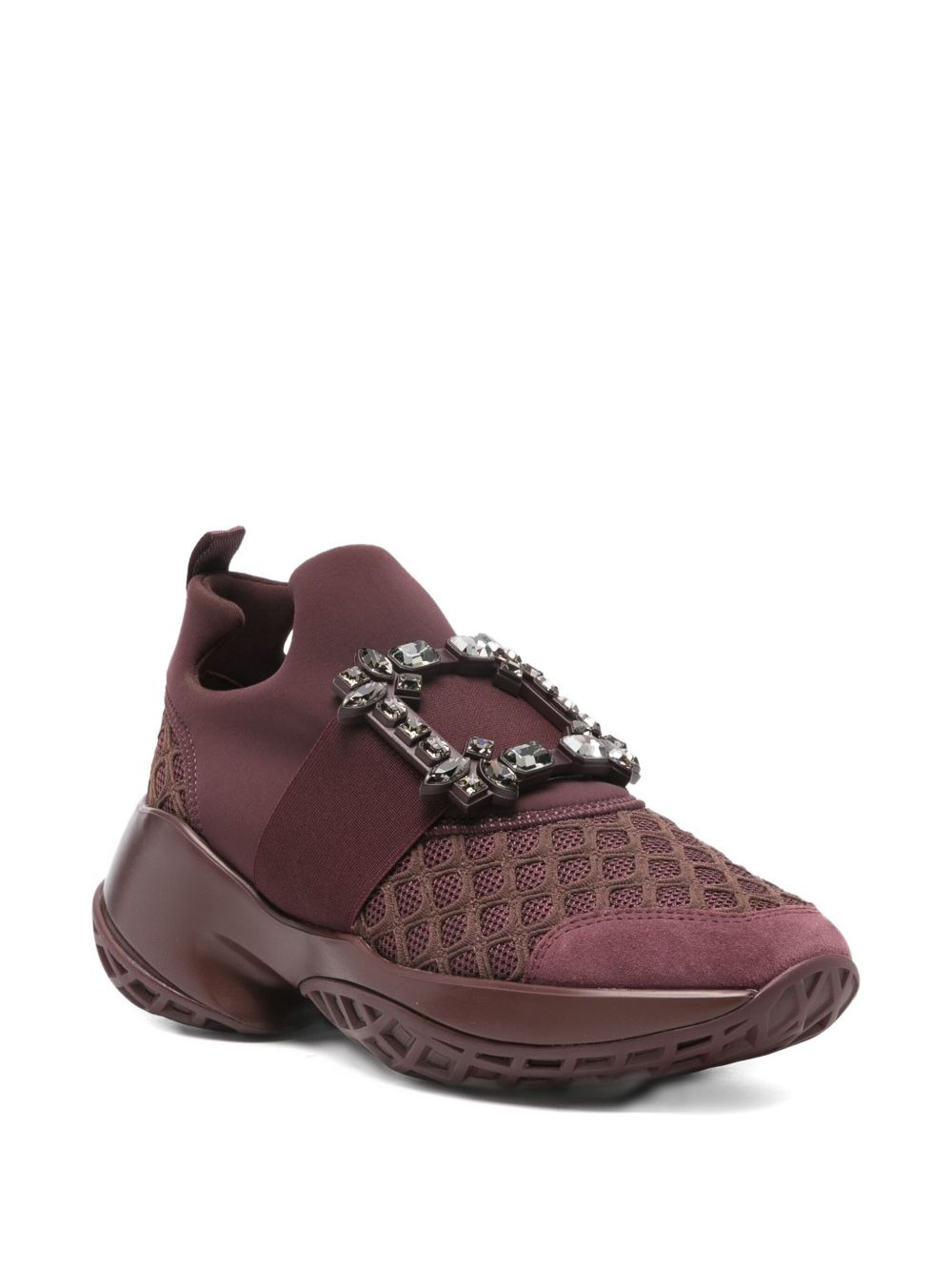 crystal-embellished sneakers - 2