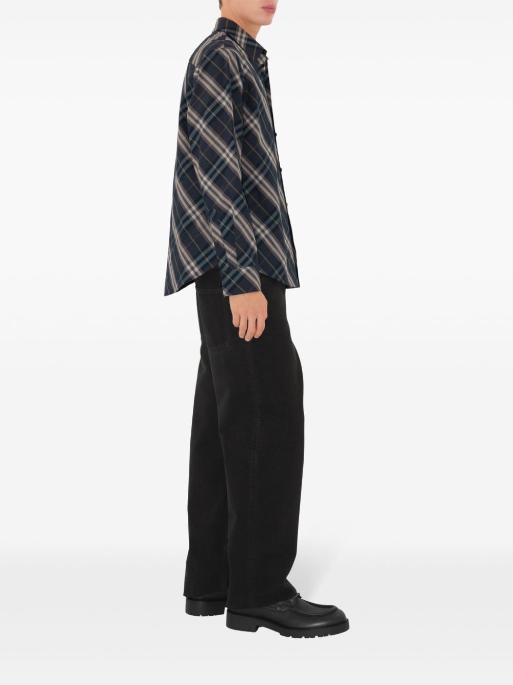 checked shirt - 3