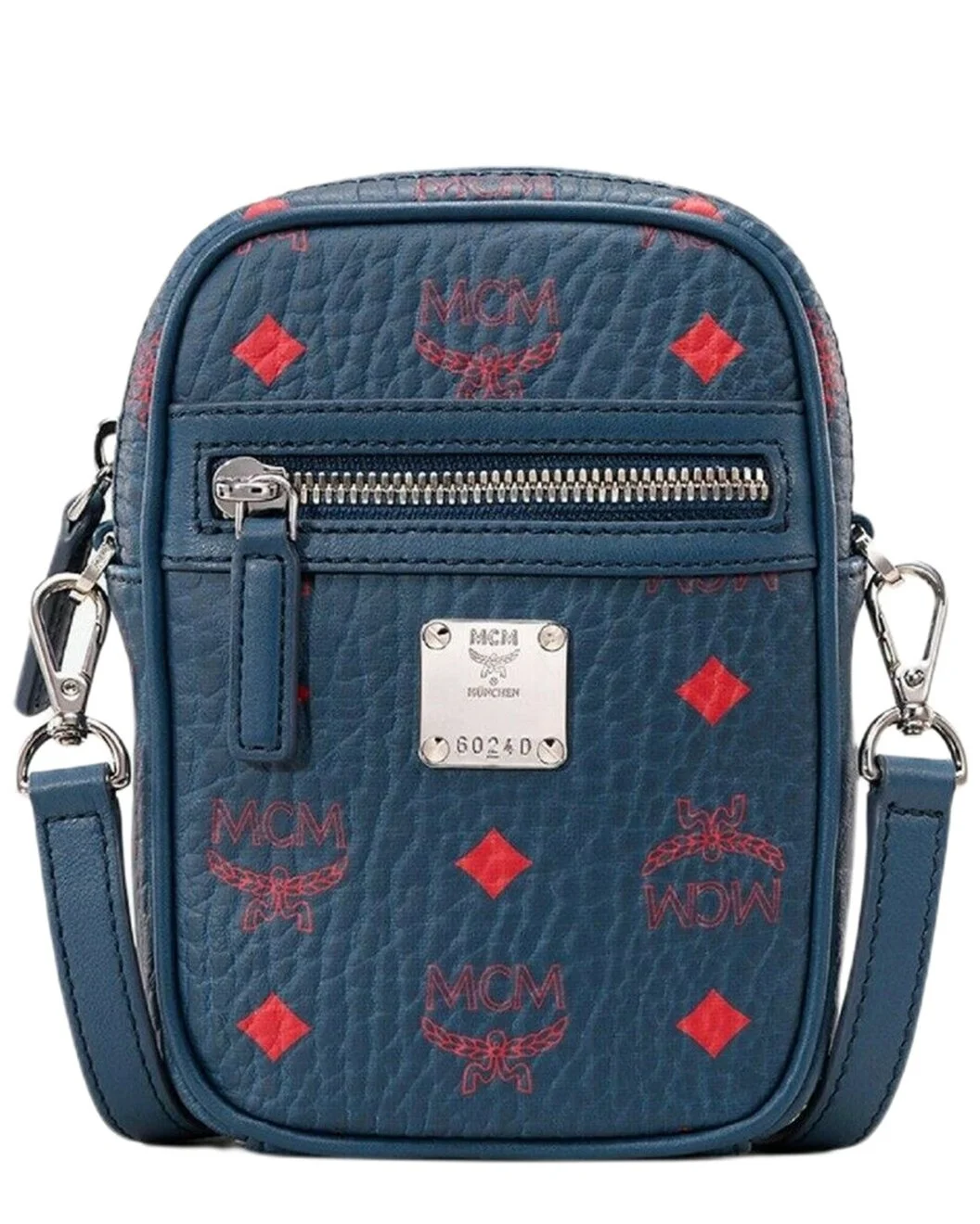 MCM Visetos Coated Canvas Crossbody - 1