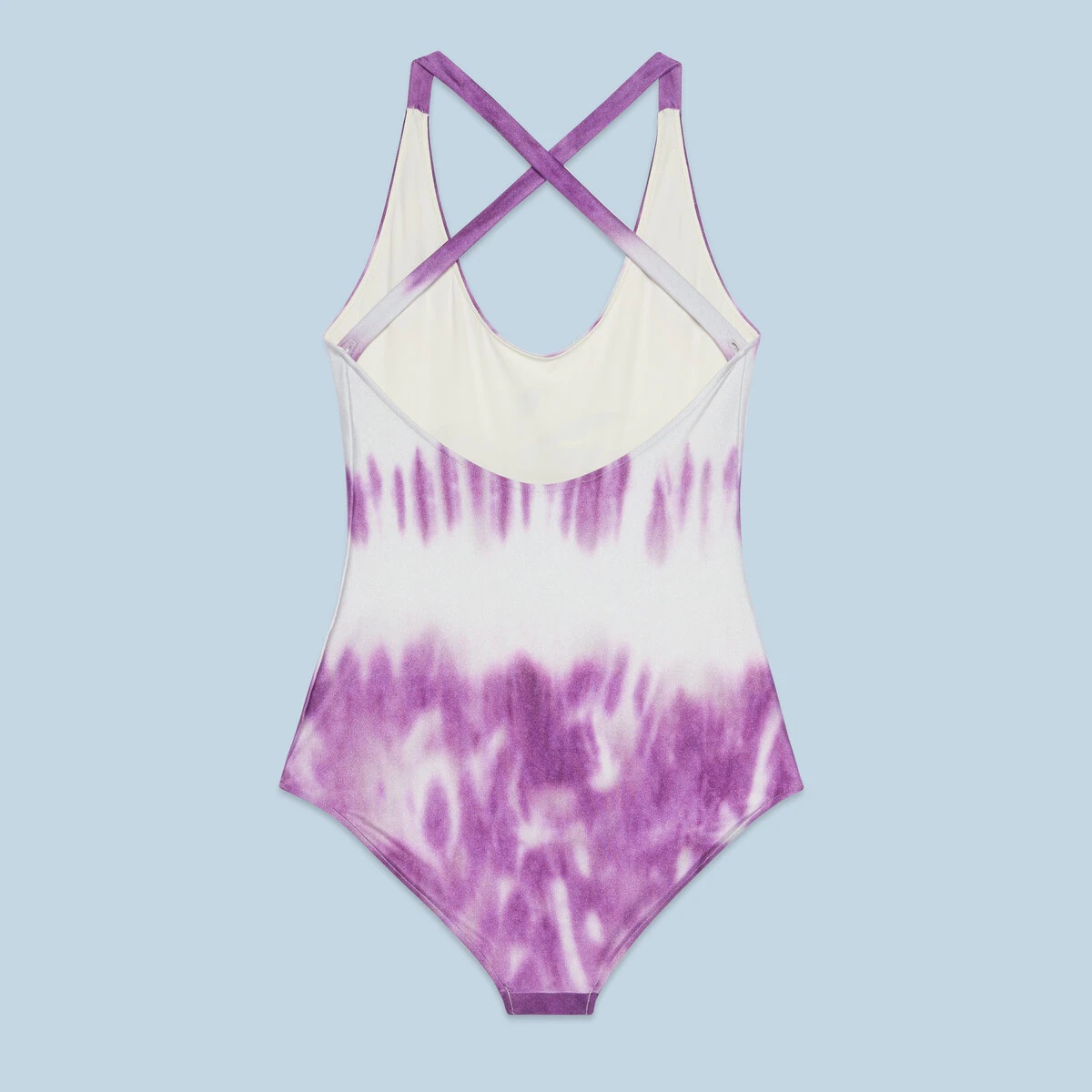 Tie-dye lycra swimsuit - 8