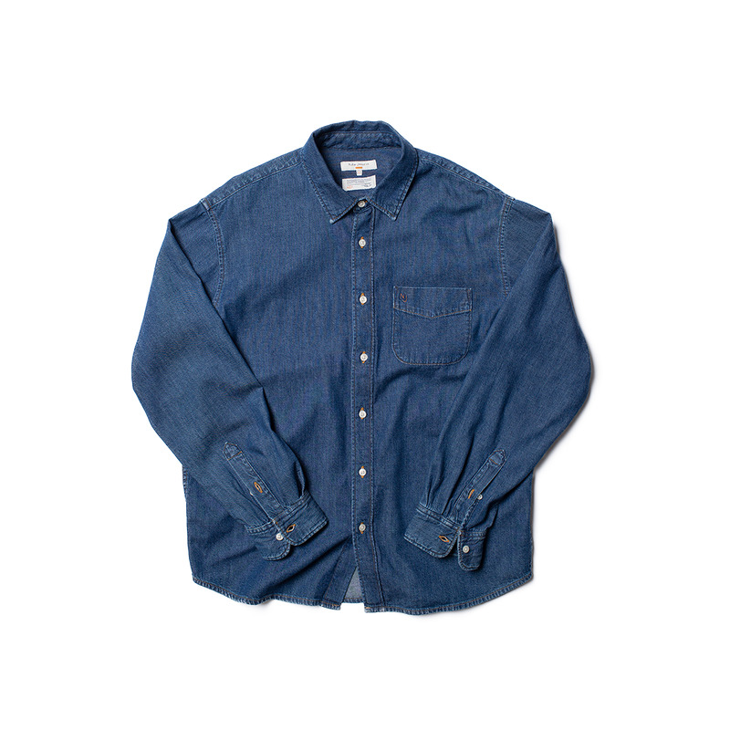 Filip Casual Vintage Denim Shirt - 7
