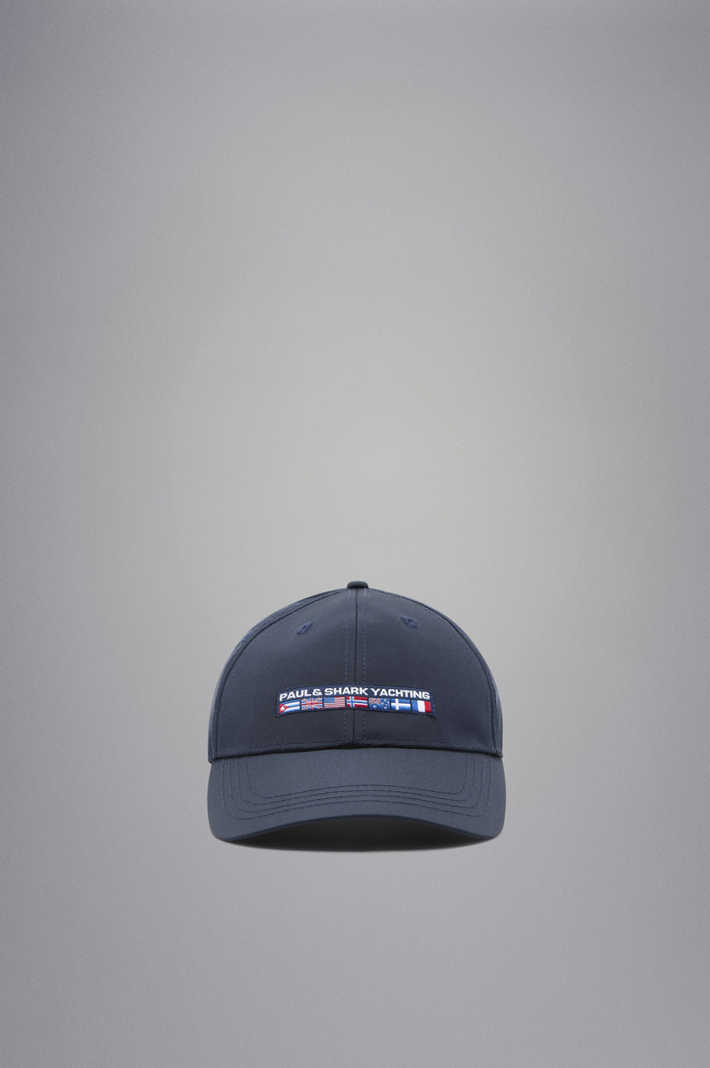 Paul & Shark BASEBALL CAP WITH NAUTICAL BADGE outlook