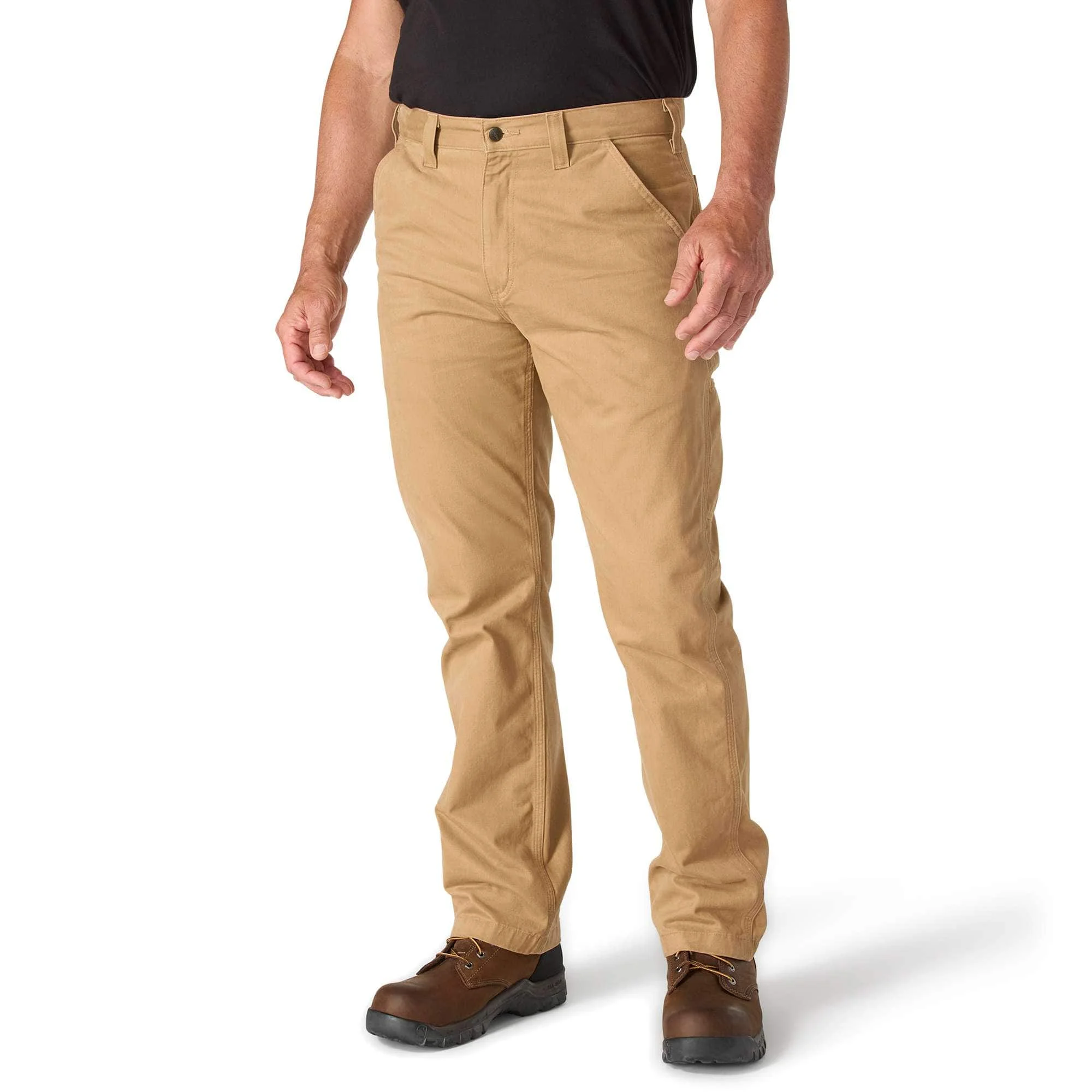Relaxed Straight Twill Dungaree - 1