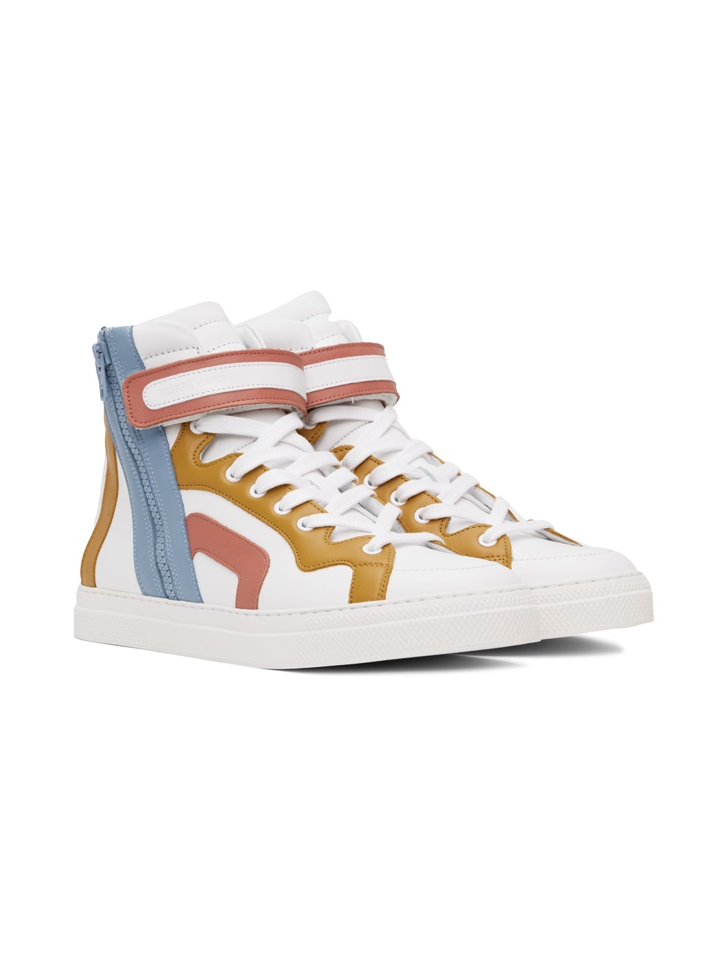 White & Multicolor 112 Sneakers - 4