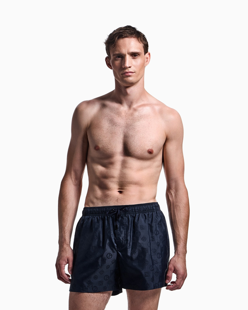MONOGRAM SWIM TRUNKS 2