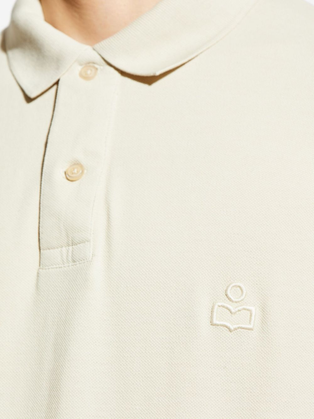 embroidered polo shirt - 5