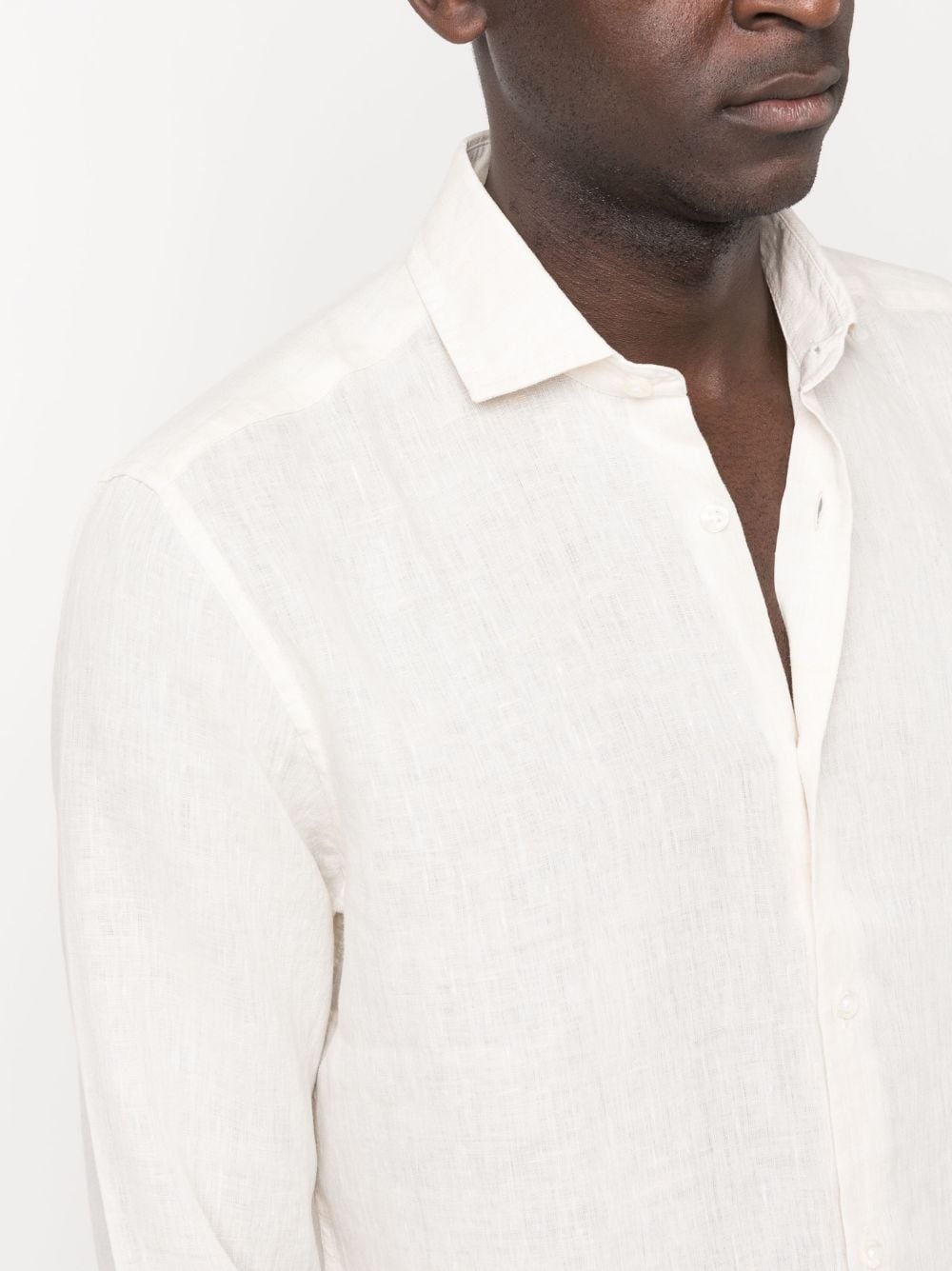 linen long-sleeve shirt - 5