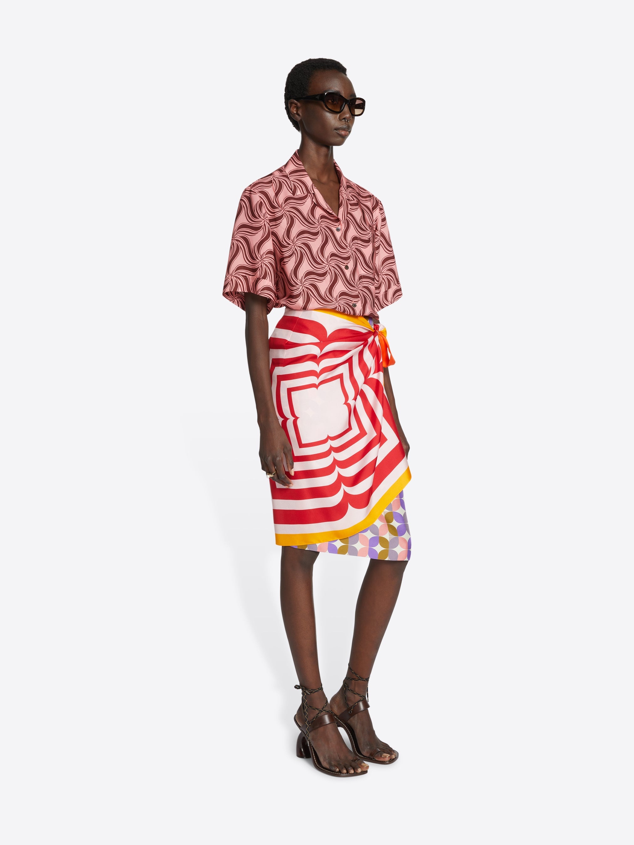 WRAP SCARF-SKIRT - 3
