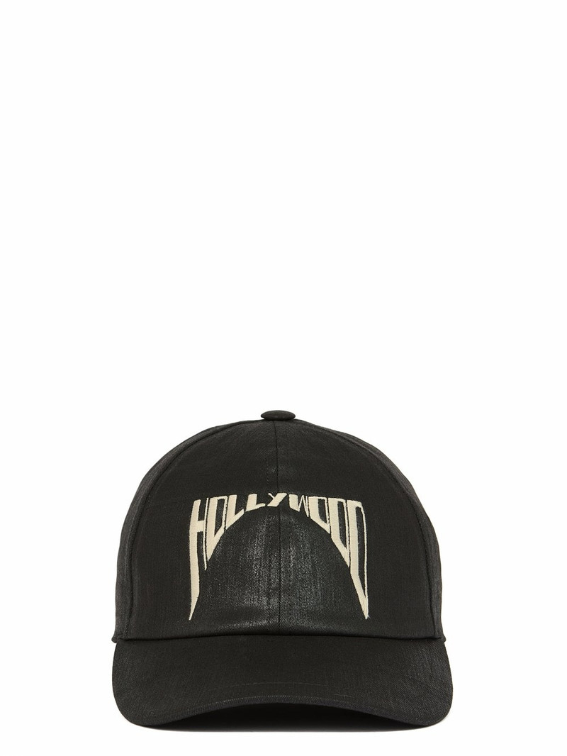 Black 'Hollywood' Baseball Cap 1