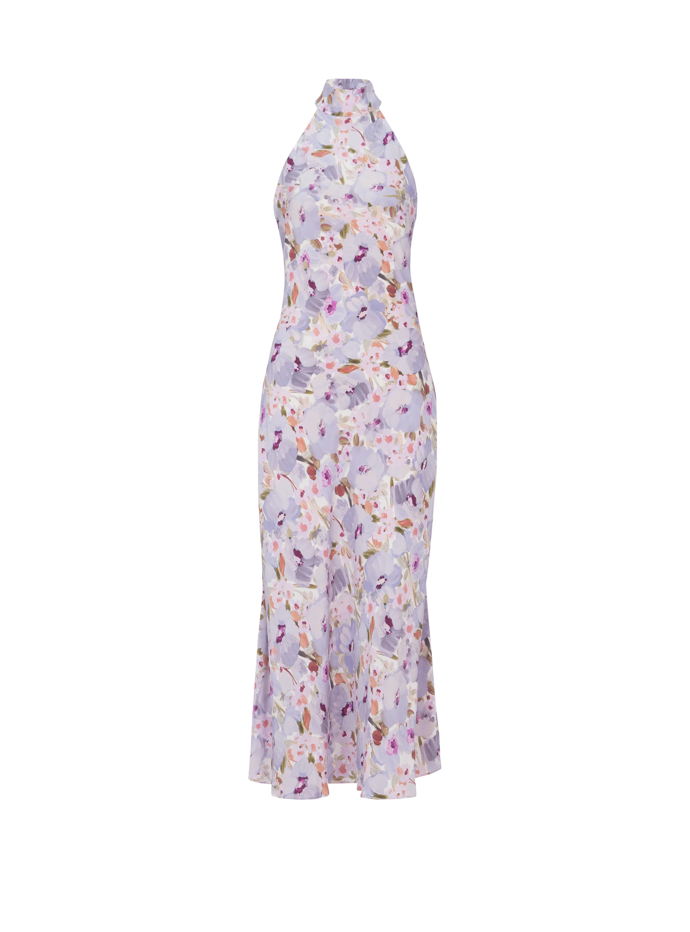 Printed Poppy Flower dress - 1