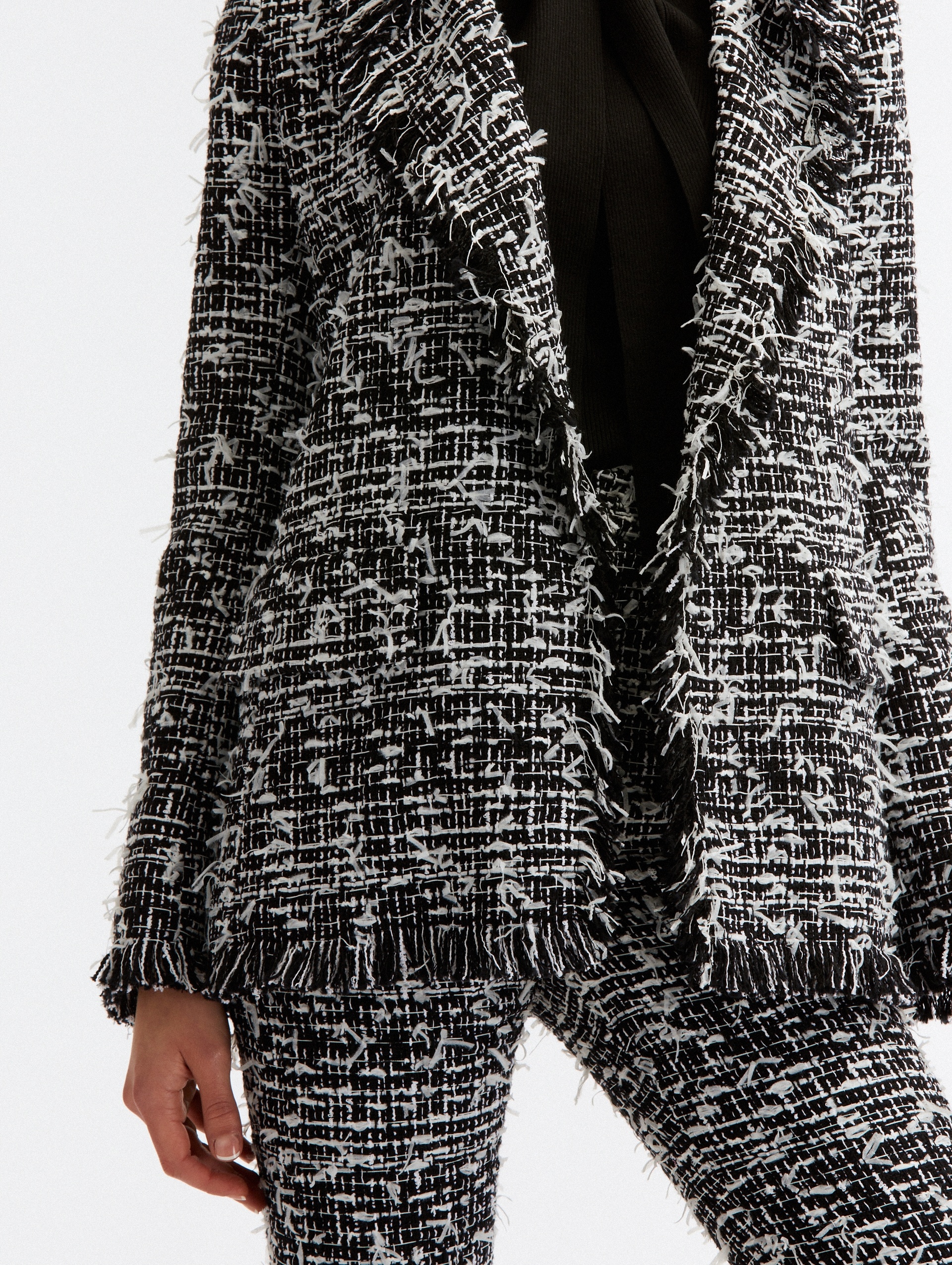 EYELASH TWEED BLAZER - 5