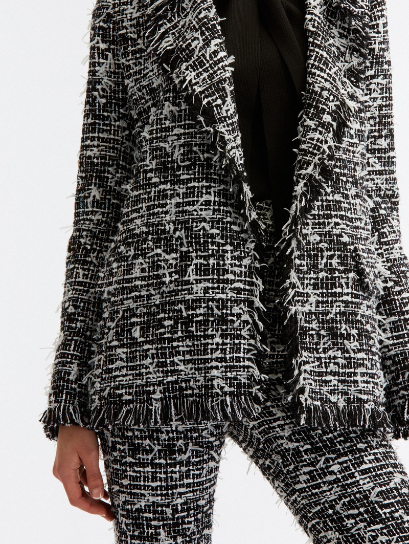 EYELASH TWEED BLAZER 5