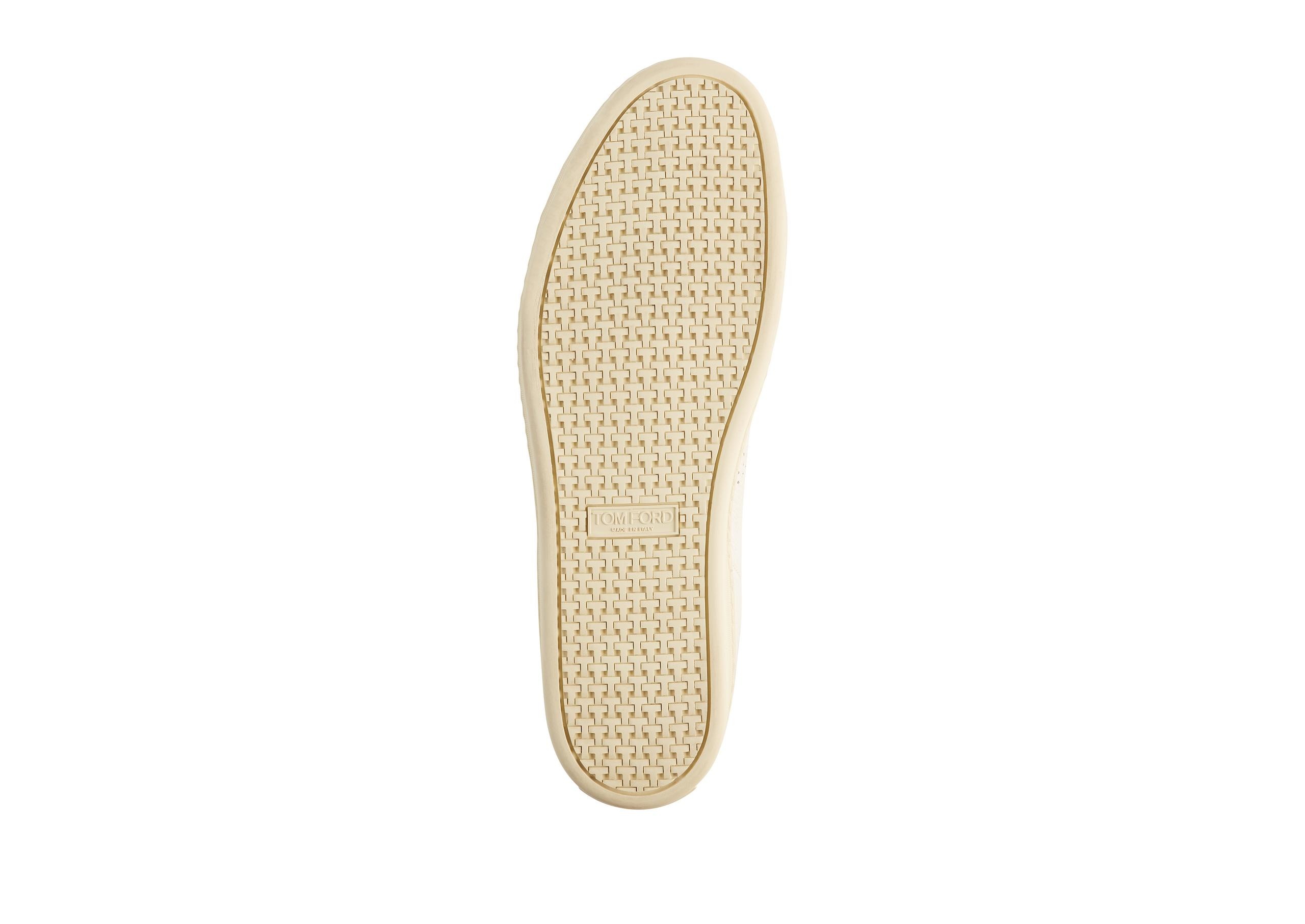 WARWICK GRAINED LEATHER SNEAKER - 4