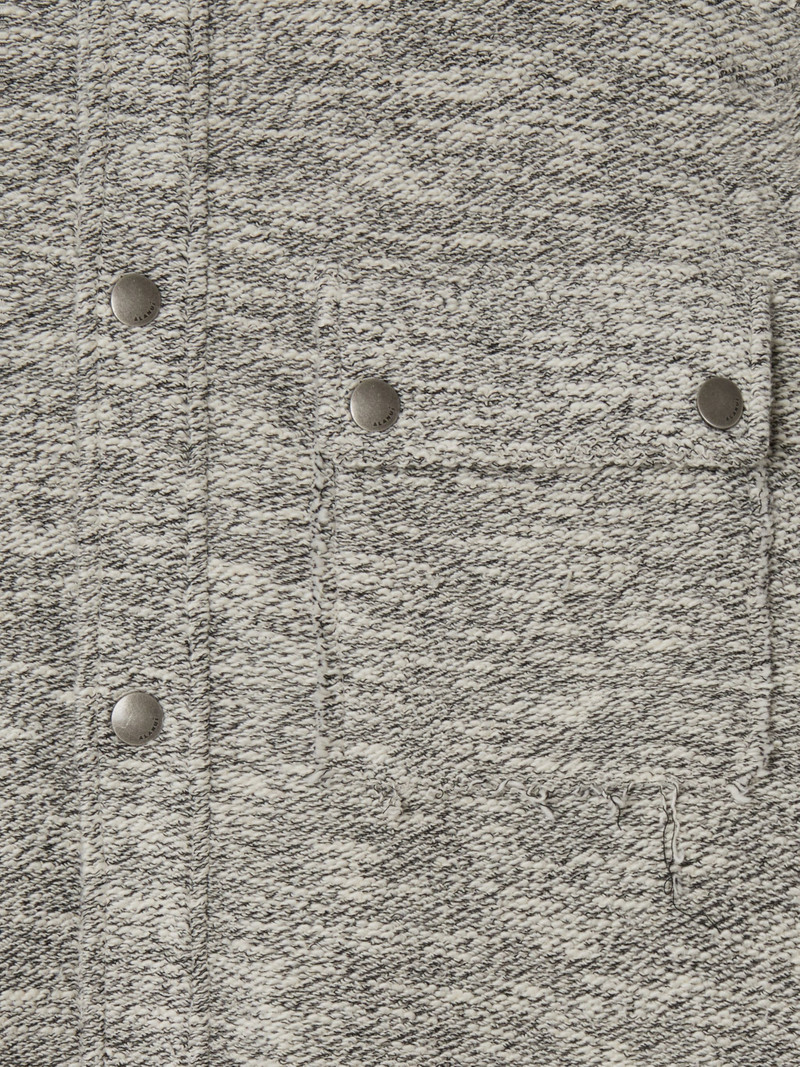 B & W Mouline’ Overshirt 7