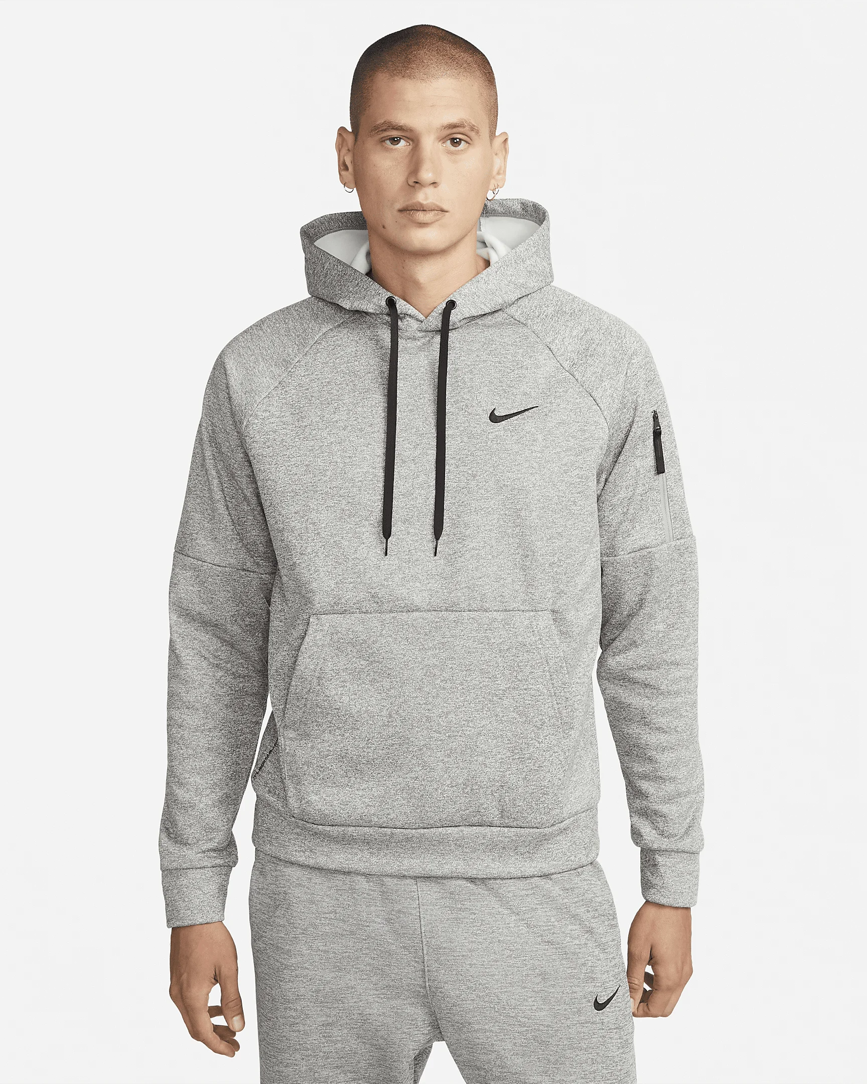 Nike Therma Men's Therma-FIT Hooded Fitness Pullover - 1