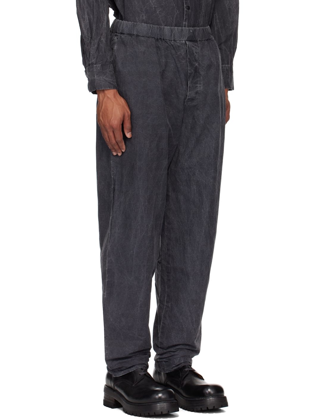 Black Jog Ah Trousers - 2