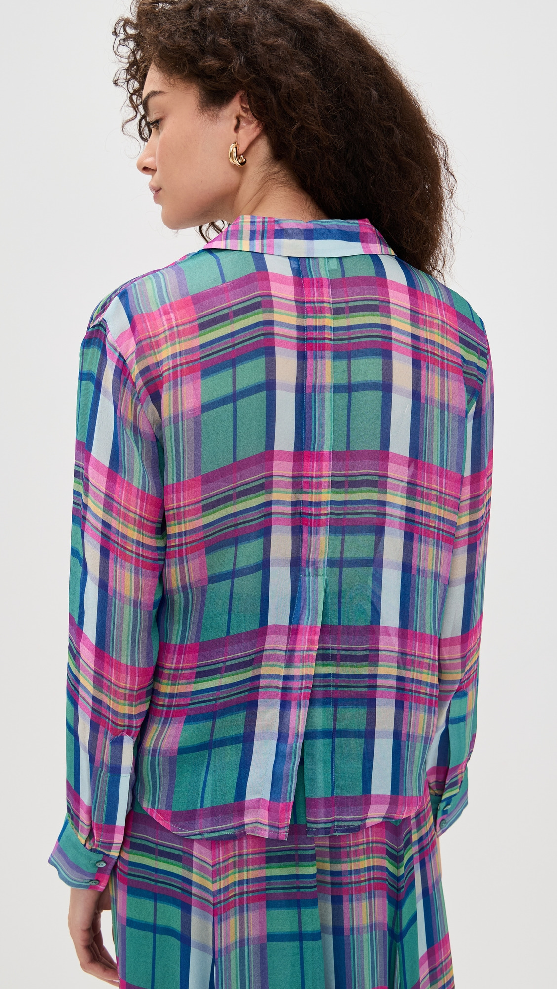 Cosette Crop High Low Shirt - 3