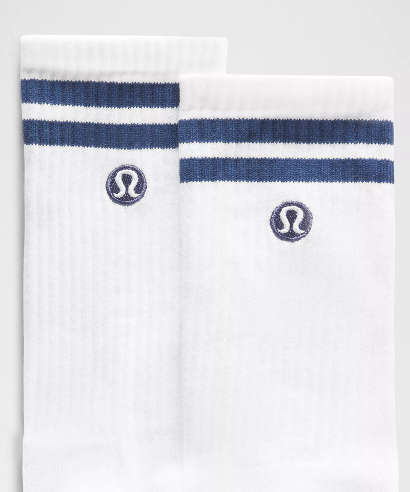lululemon Unisex Daily Essential Crew Socks *Stripe outlook